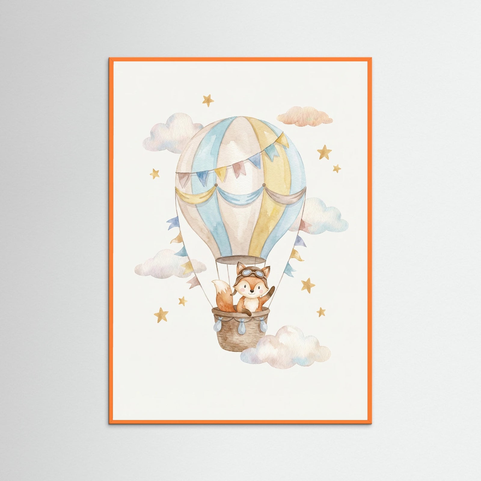 Orange Wood Skybound Dreams