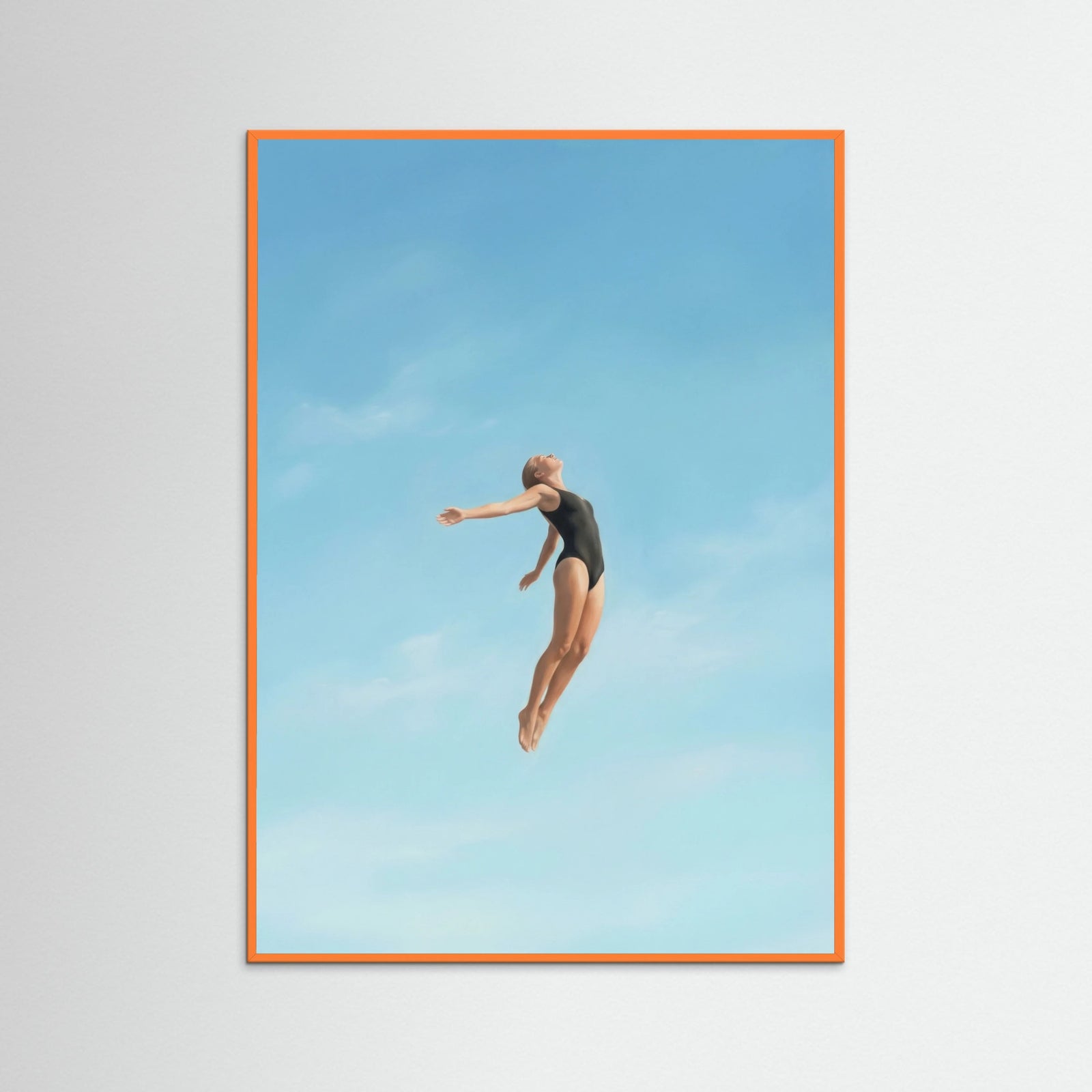 Orange Wood Skyward Dive