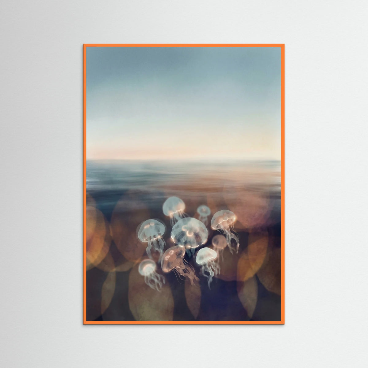 Orange Wood Skyward Whispers