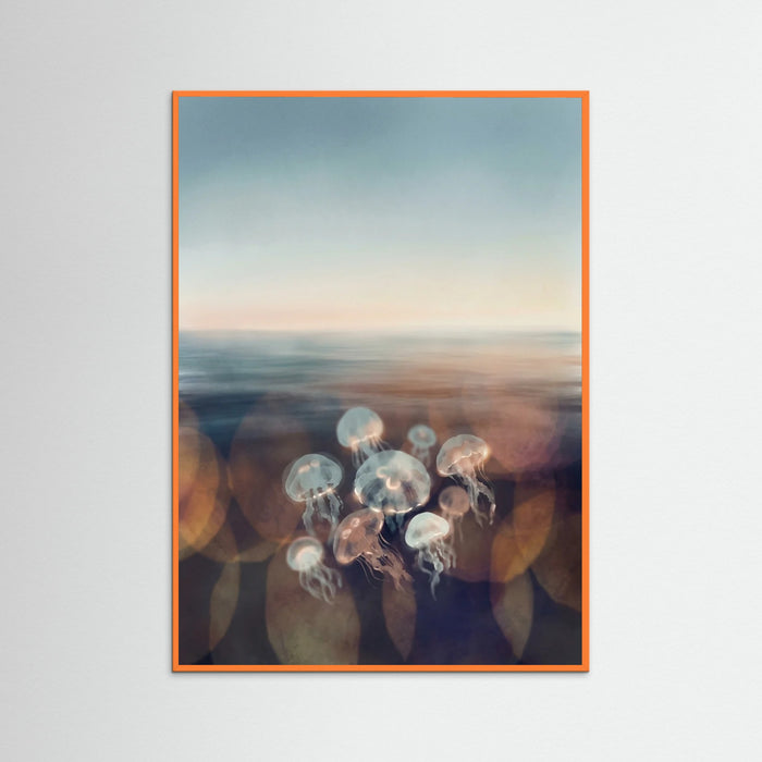 Orange Wood Skyward Whispers