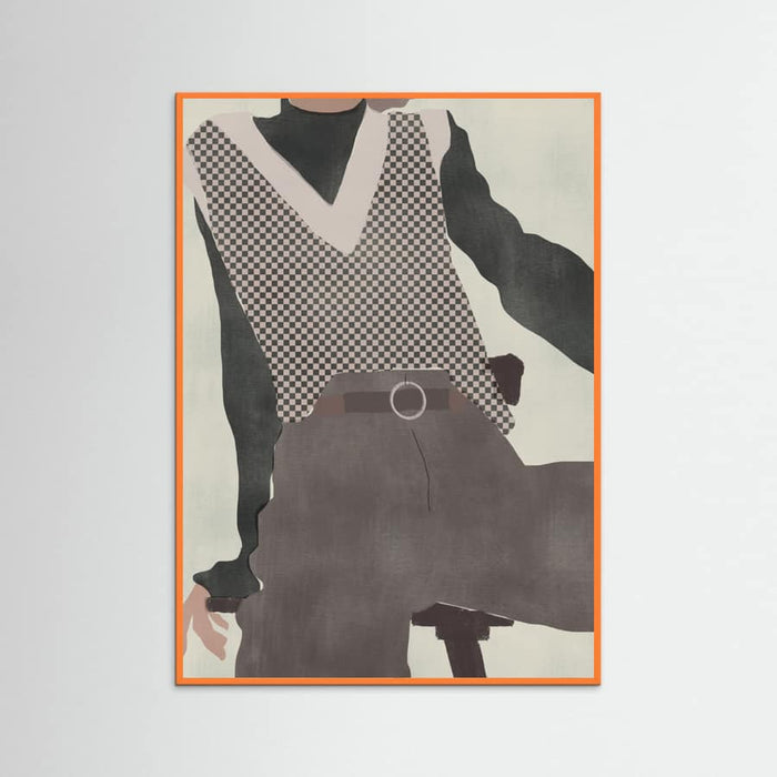 Slender Figure Poster – Poster und Kunstdruck