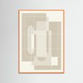 Orange Wood Soft Arcs