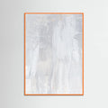 Soft Muted Gray Brushstrokes Poster – Poster und Kunstdruck