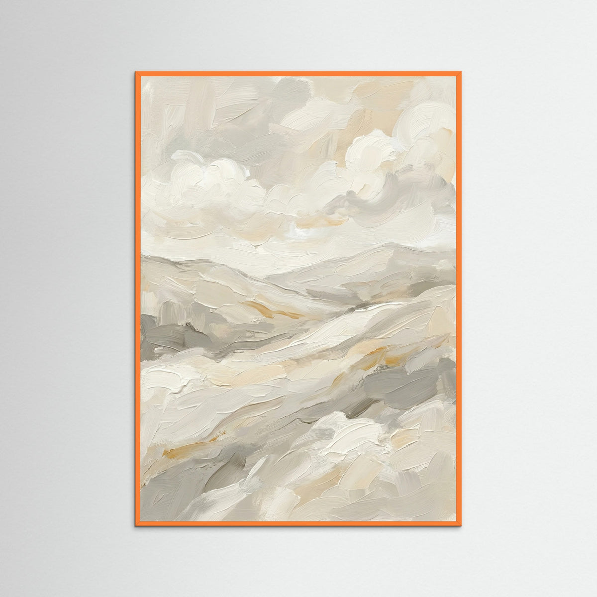 Orange Wood Soft Petal Dance