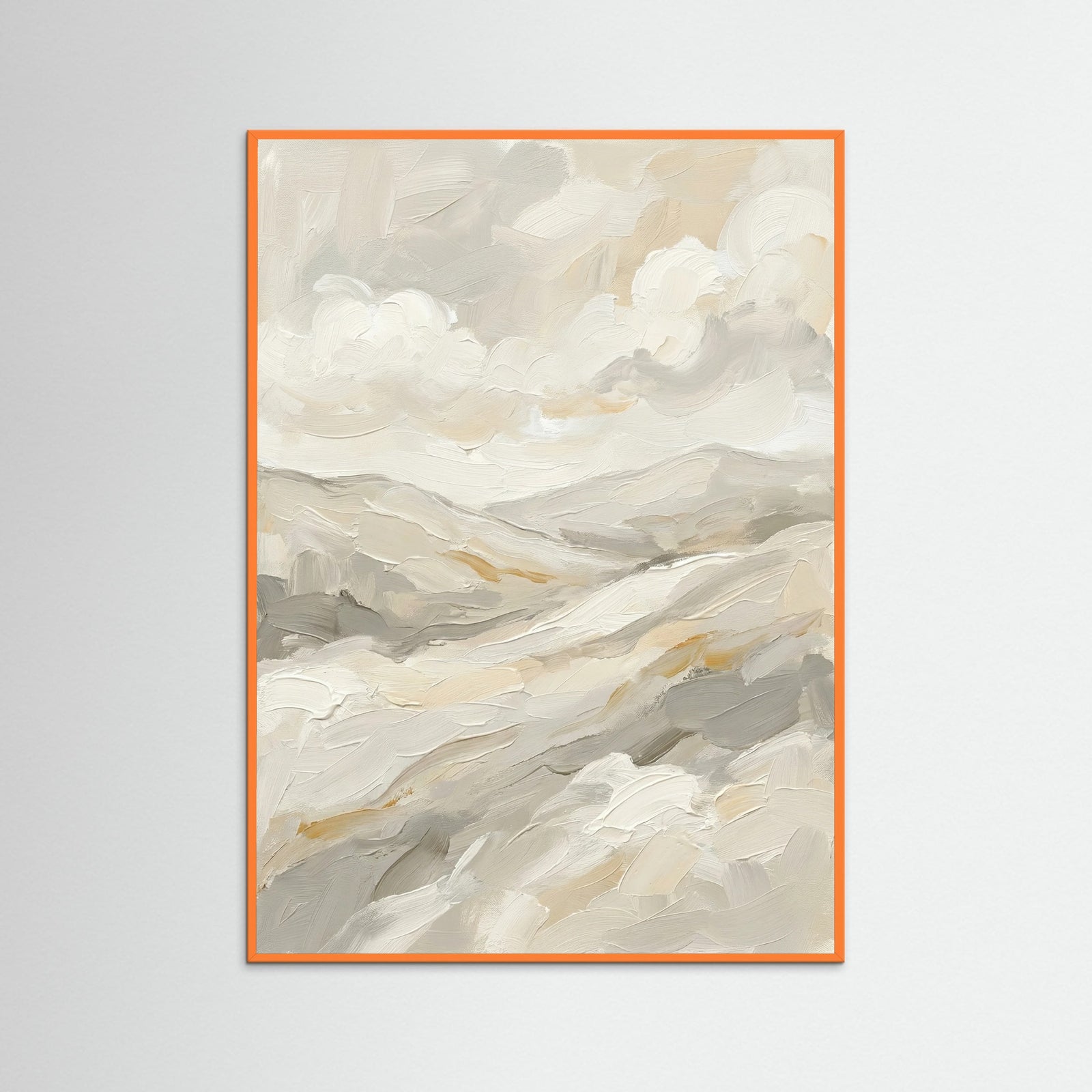 Orange Wood Soft Petal Dance