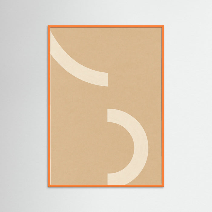 Orange Wood Soft Ribbon