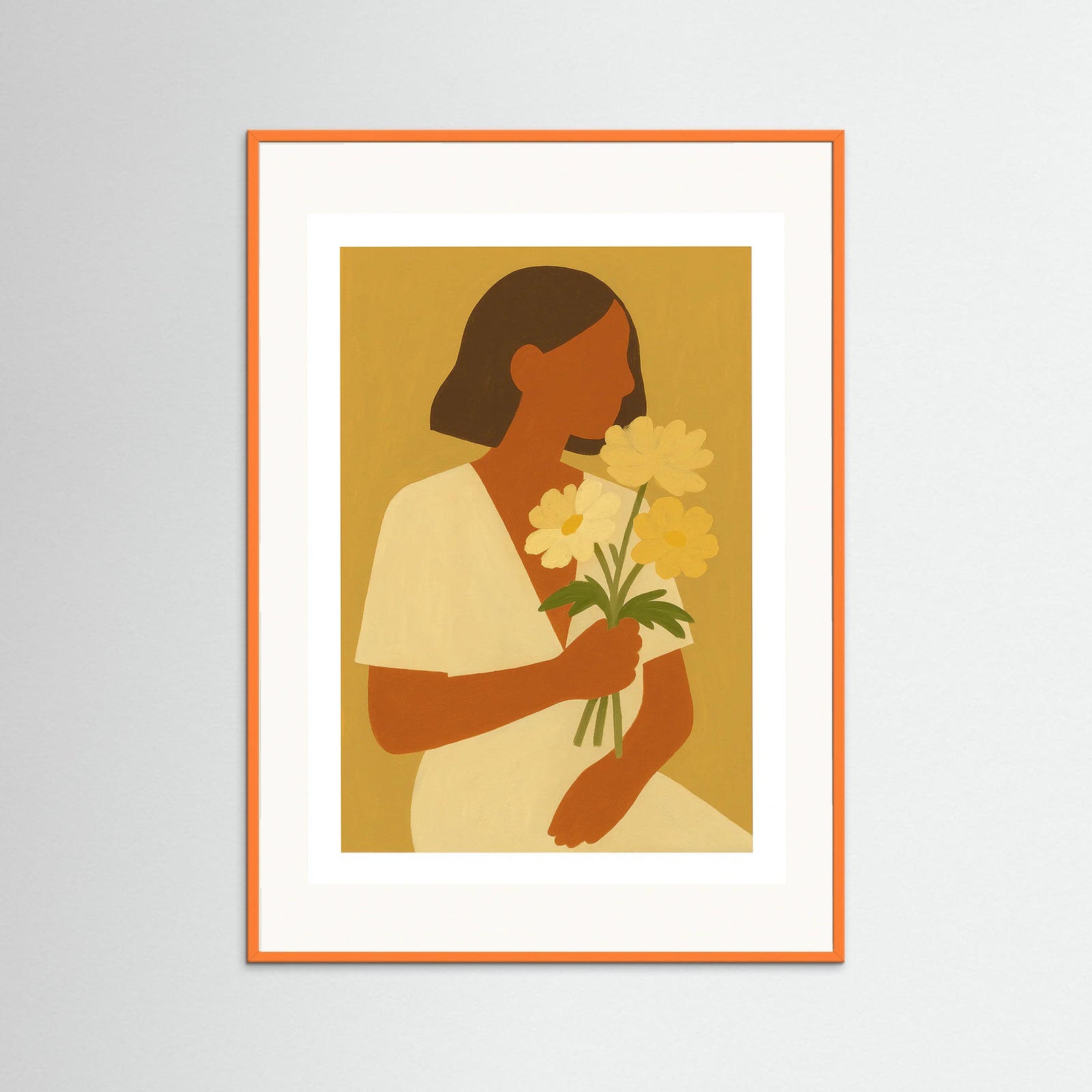 Orange Wood Soft frame