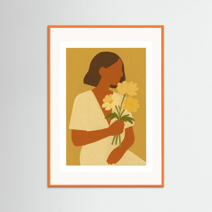 Orange Wood Soft frame
