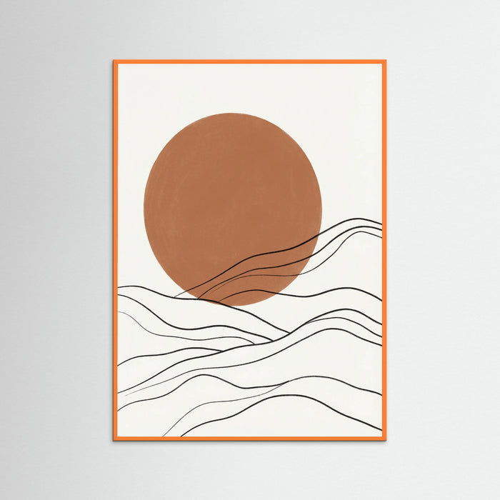 Orange Wood Solar Rhythm