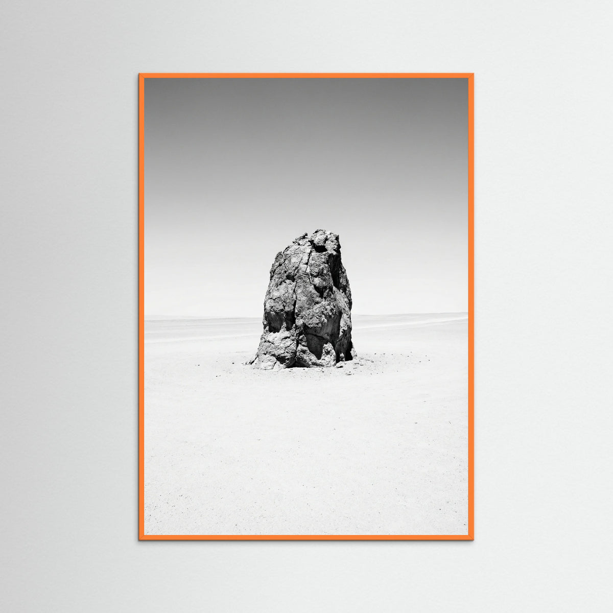 Orange Wood Solitary Bloom