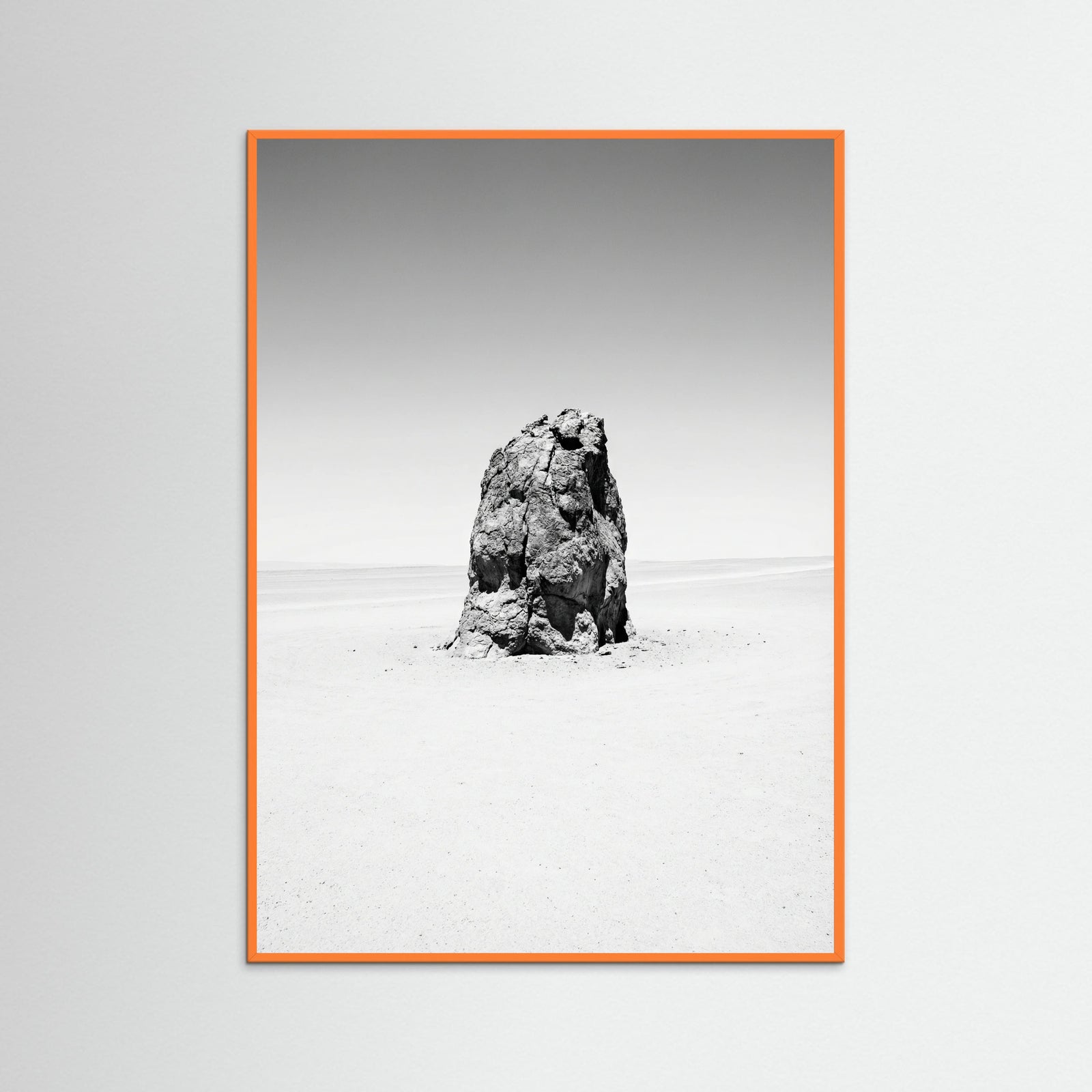 Orange Wood Solitary Bloom