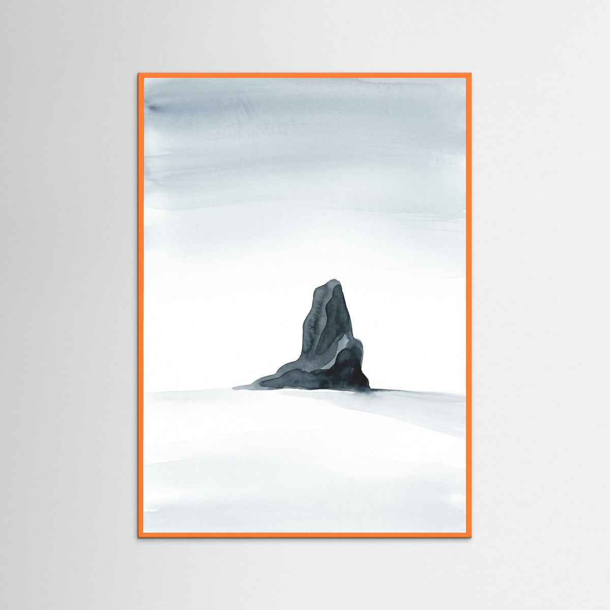 Orange Wood Solitary Horizon