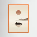 Orange Wood Solitary Perch