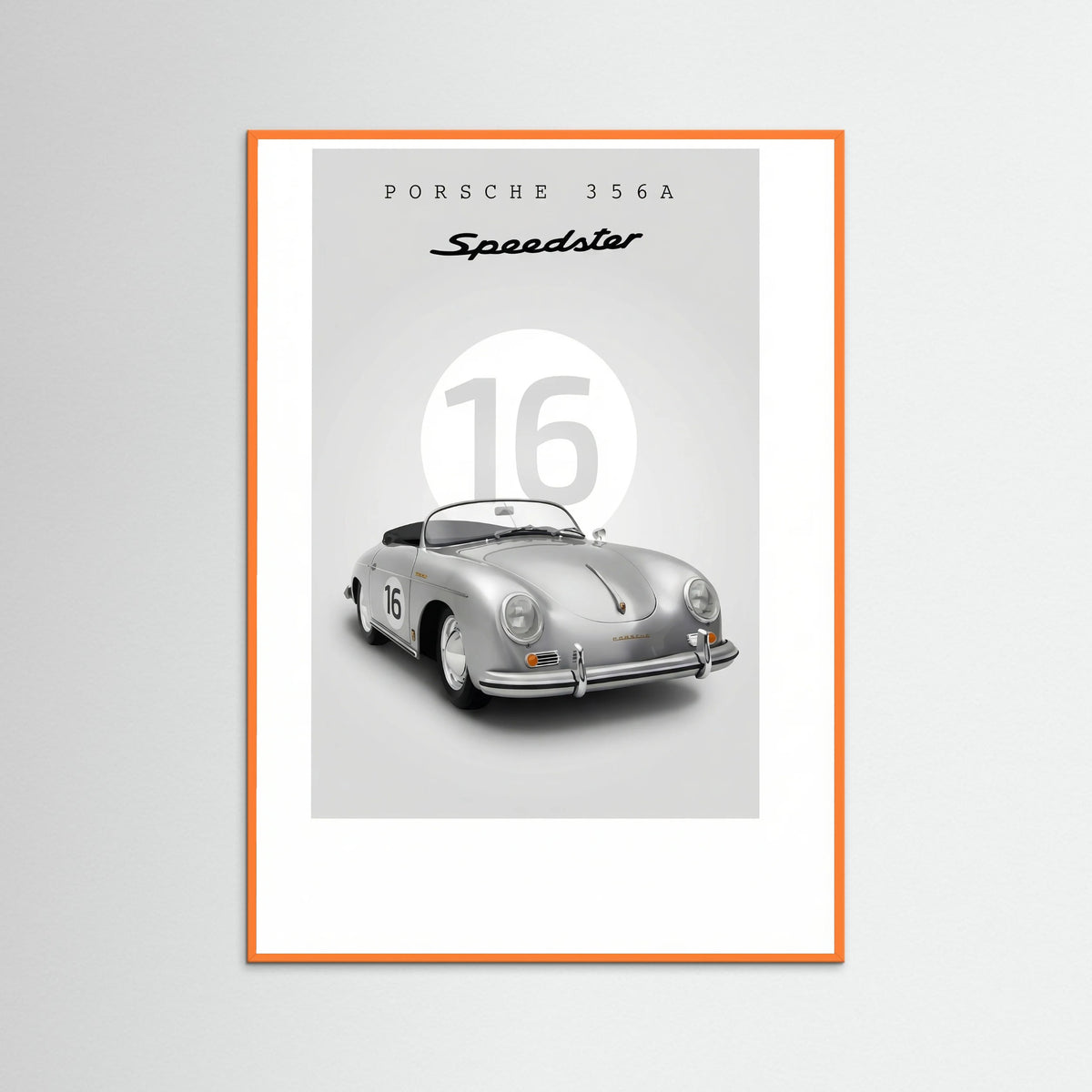 Orange Wood Speedster Classic Tribute