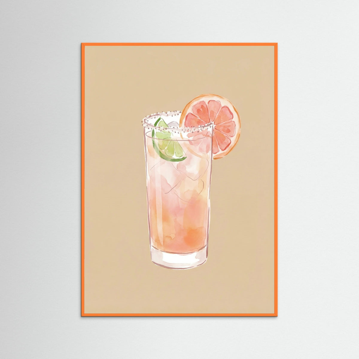Orange Wood Spicy Margarita