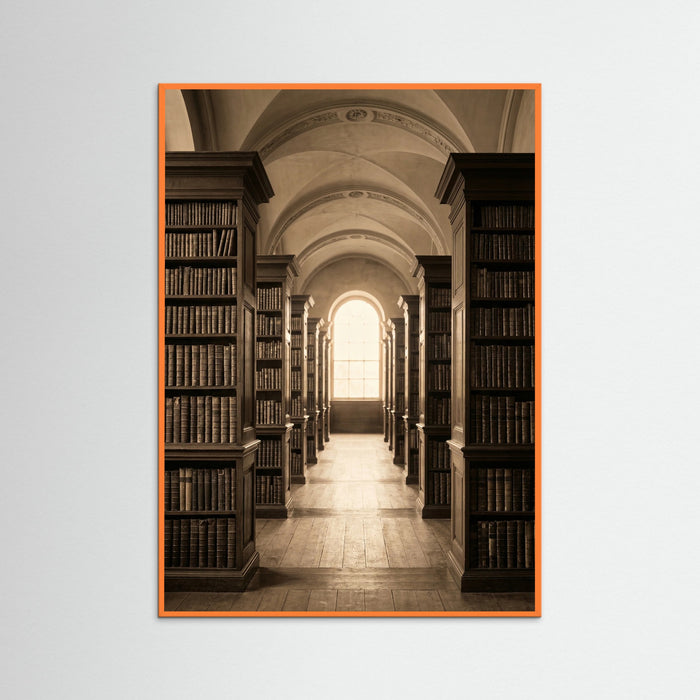 Orange Wood Spiral Knowledge