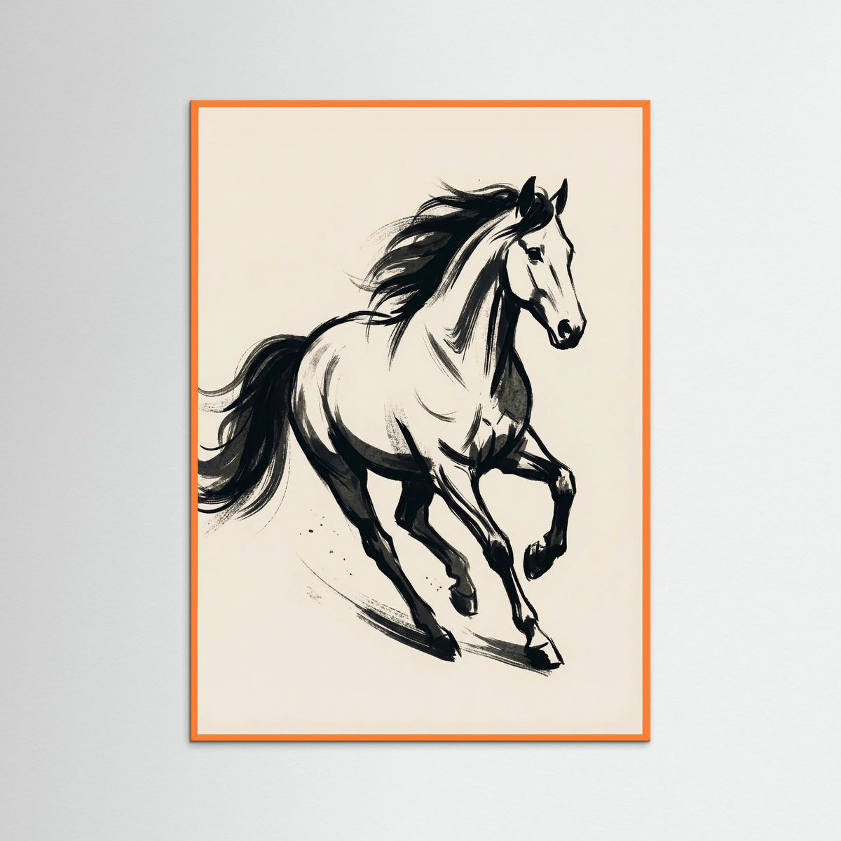 Orange Wood Spirit Soars