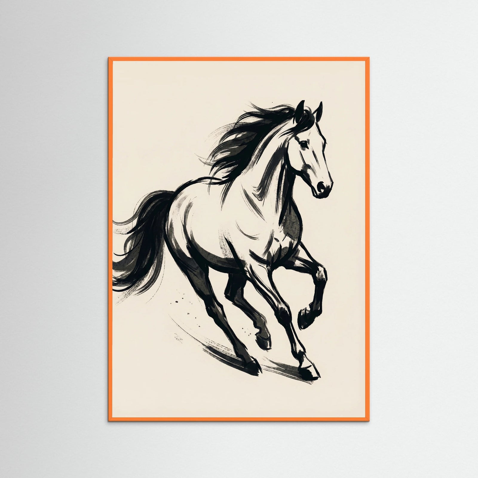 Orange Wood Spirit Soars