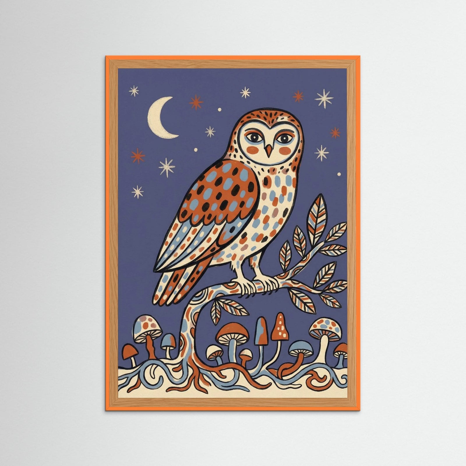 Orange Wood Spotted Cosmic Beast