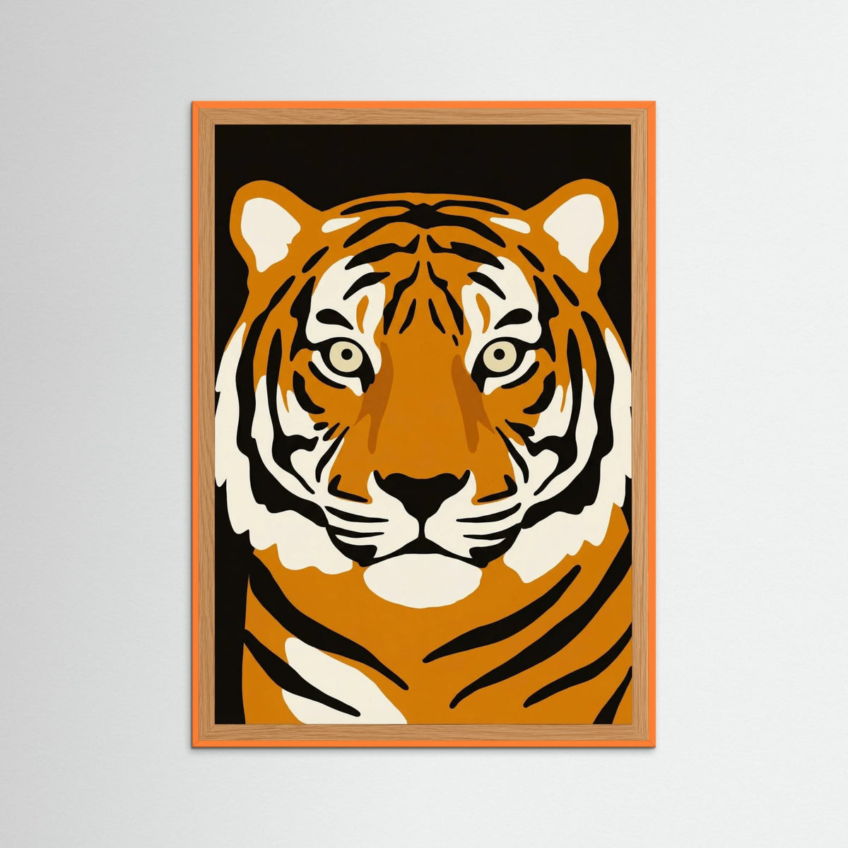 Orange Wood Spotted Gaze
