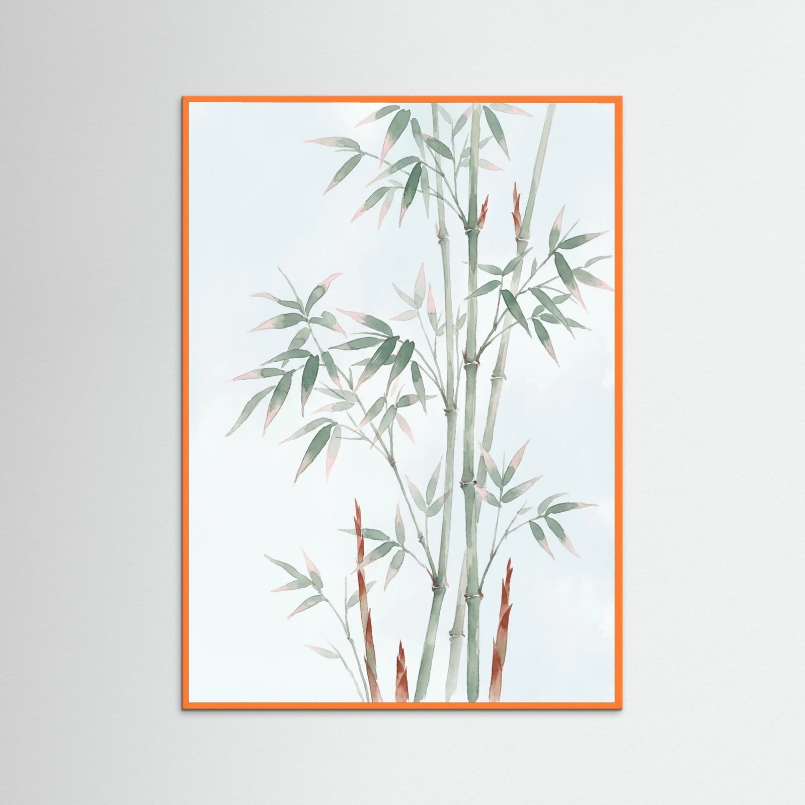 Orange Wood Spring Bloom