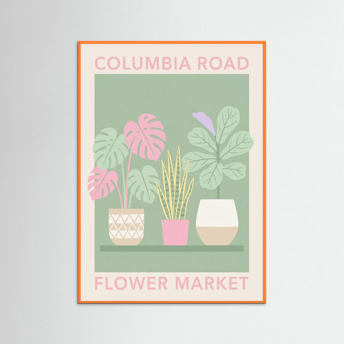Orange Wood Spring Blooms