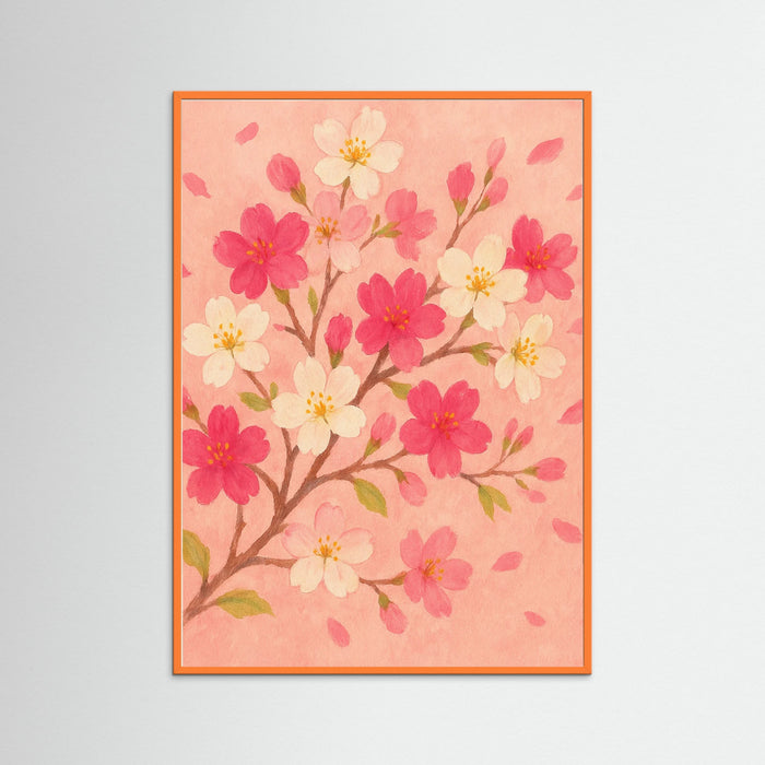Orange Wood Spring Blossom