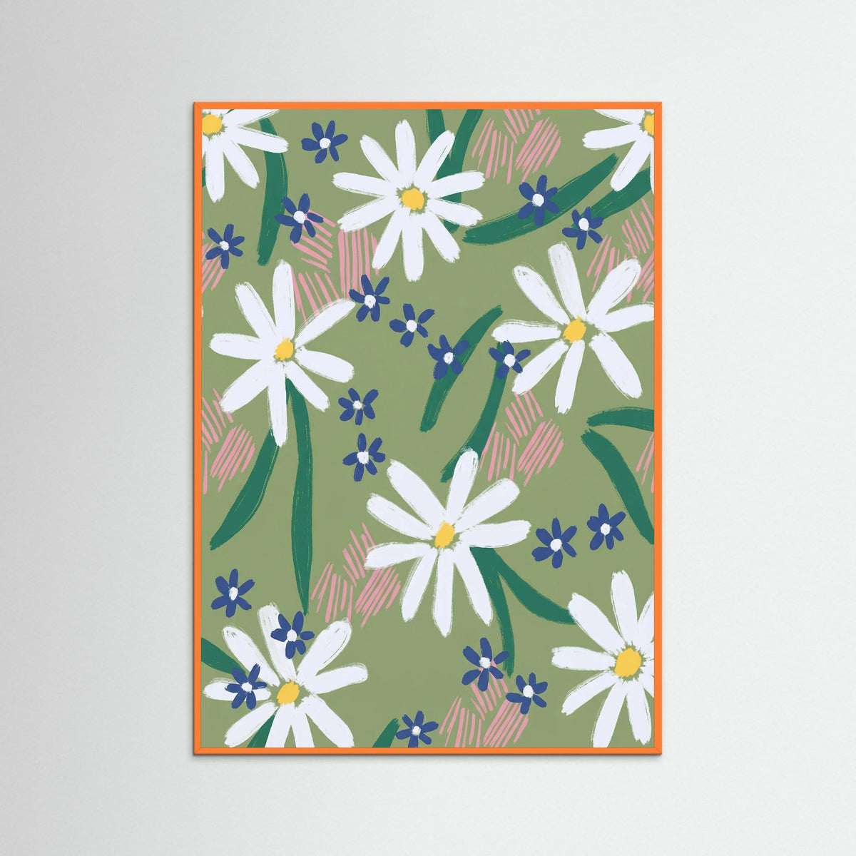 Orange Wood Spring Meadow Flora