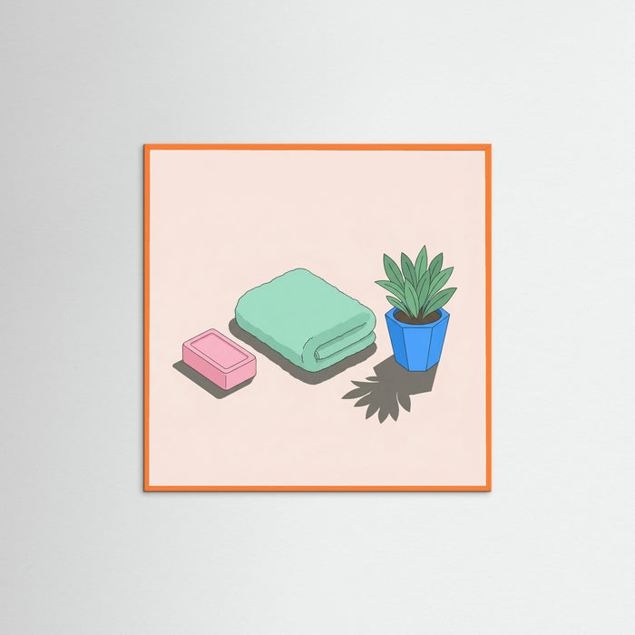 Bathroom Essentials – poster e stampa artistica
