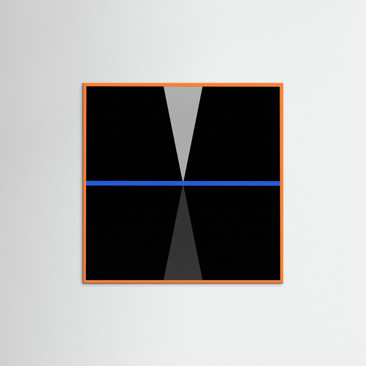 Orange Wood Square Blue Aperture