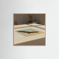 Orange Wood Square Eagles Grace