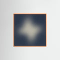 Orange Wood Square Ethereal Blur