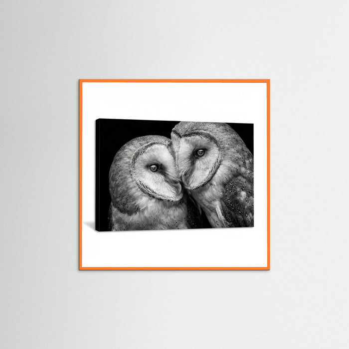 Orange Wood Square Feathered Connection