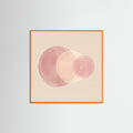 Orange Wood Square Gentle Presence