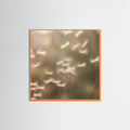 Orange Wood Square Golden Whispers