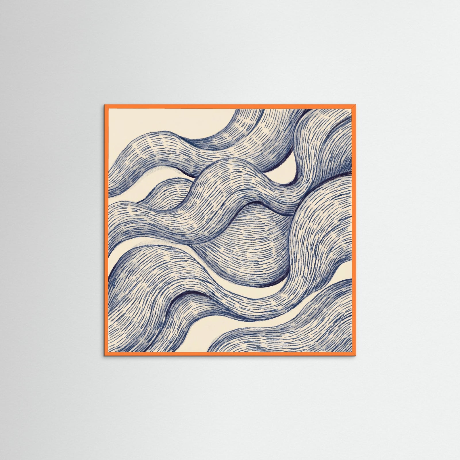 Orange Wood Square Indigo Formation