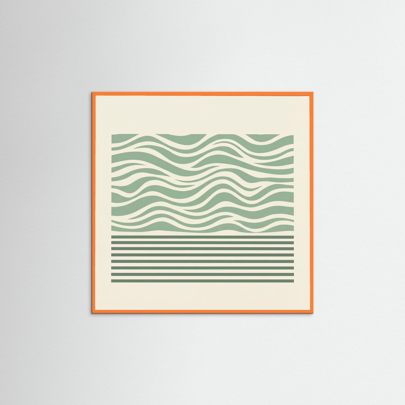 Orange Wood Square Lavender Dualism