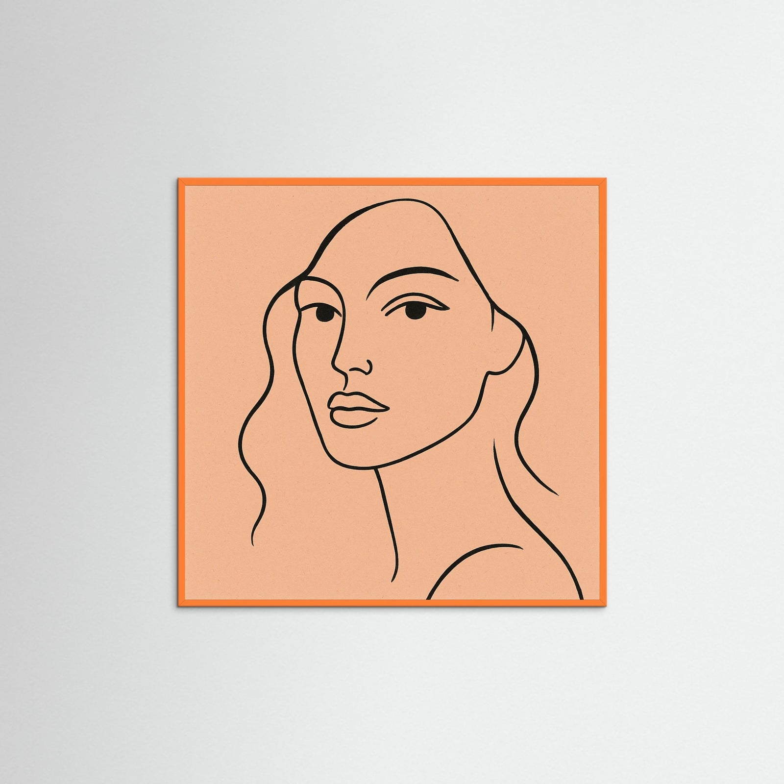 Orange Wood Square Line Essence
