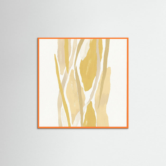Orange Wood Square Mellow Overlap