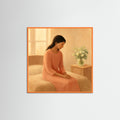 Orange Wood Square Morning Musing