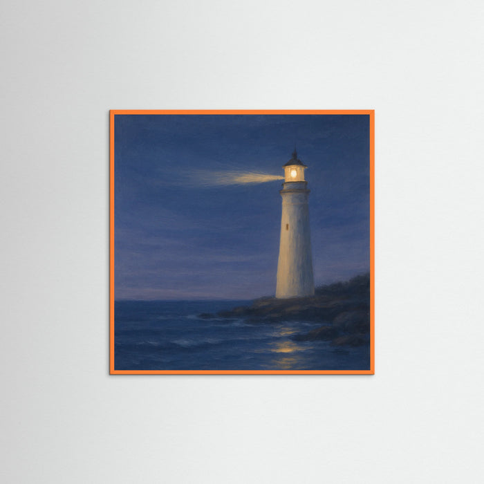 Orange Wood Square Mystic Shores