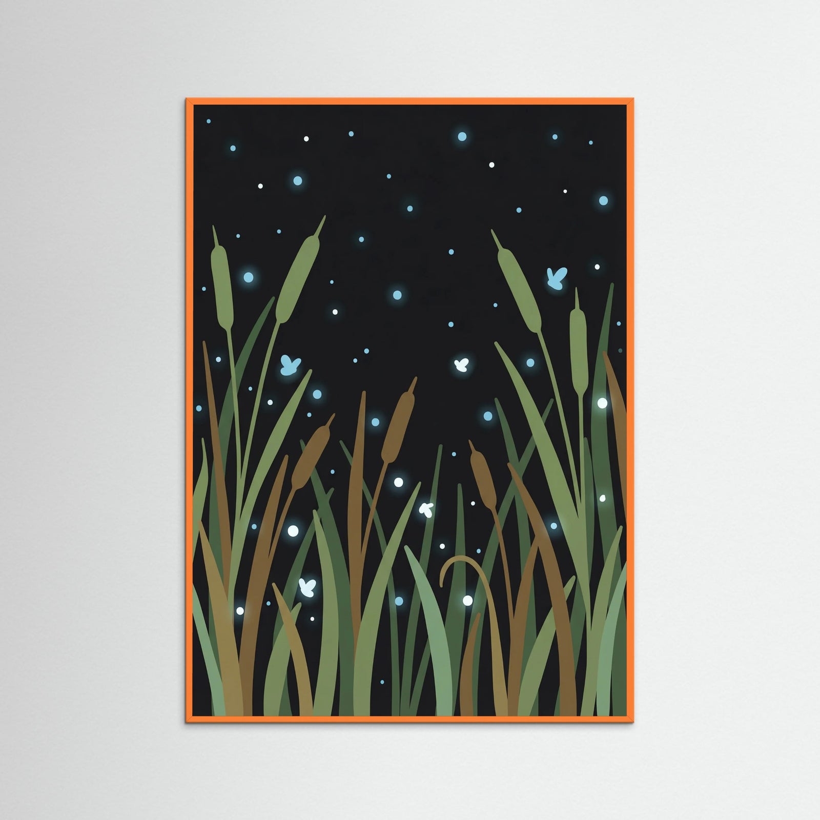 Orange Wood Starlight Bloom