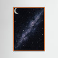 Orange Wood Starry Night