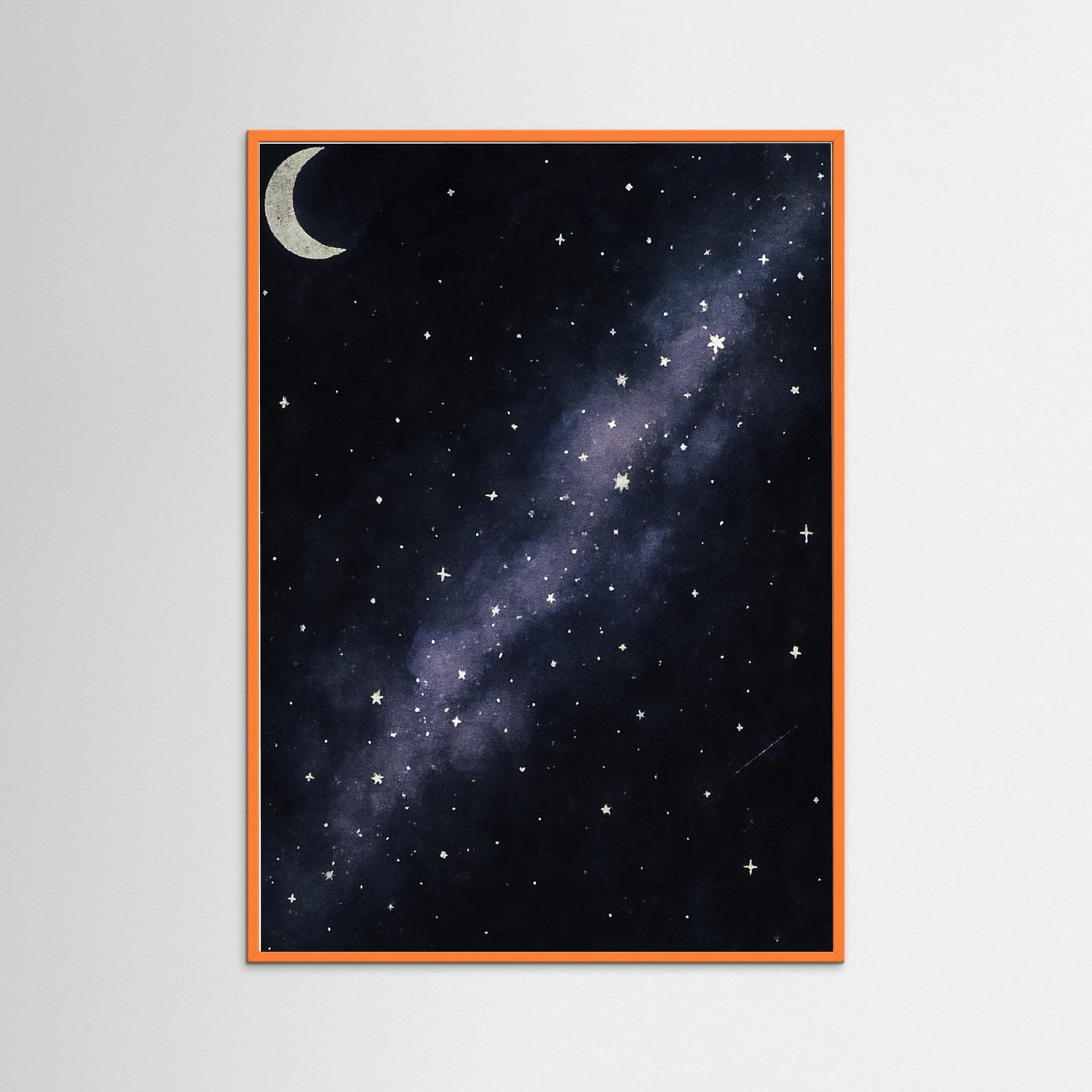 Orange Wood Starry Night