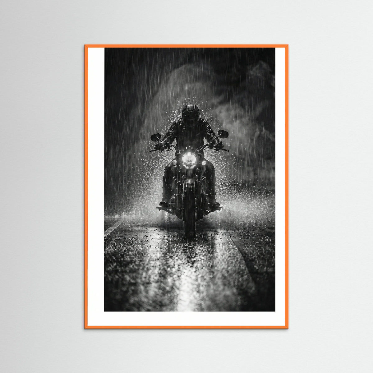 Orange Wood Storm Rider