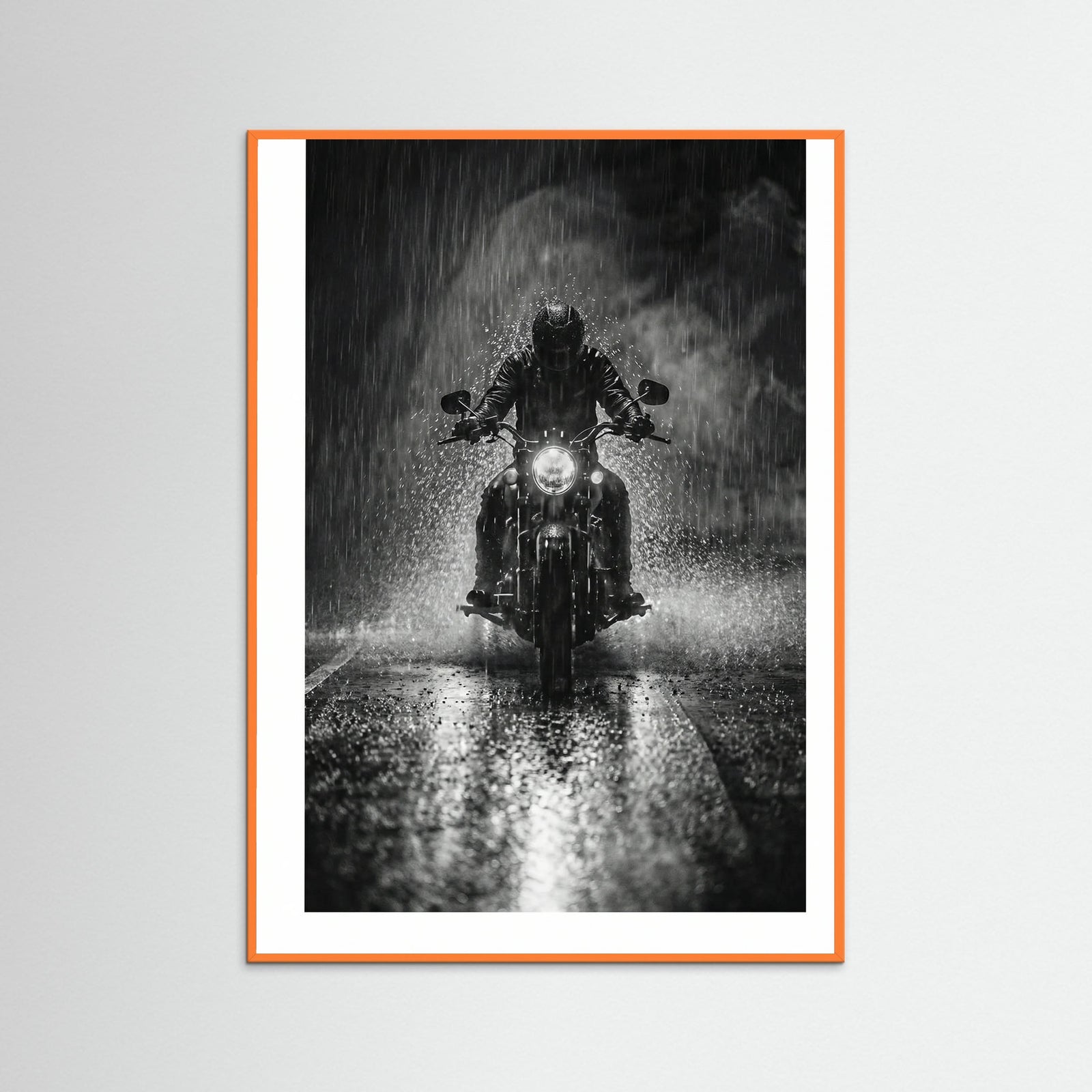 Orange Wood Storm Rider