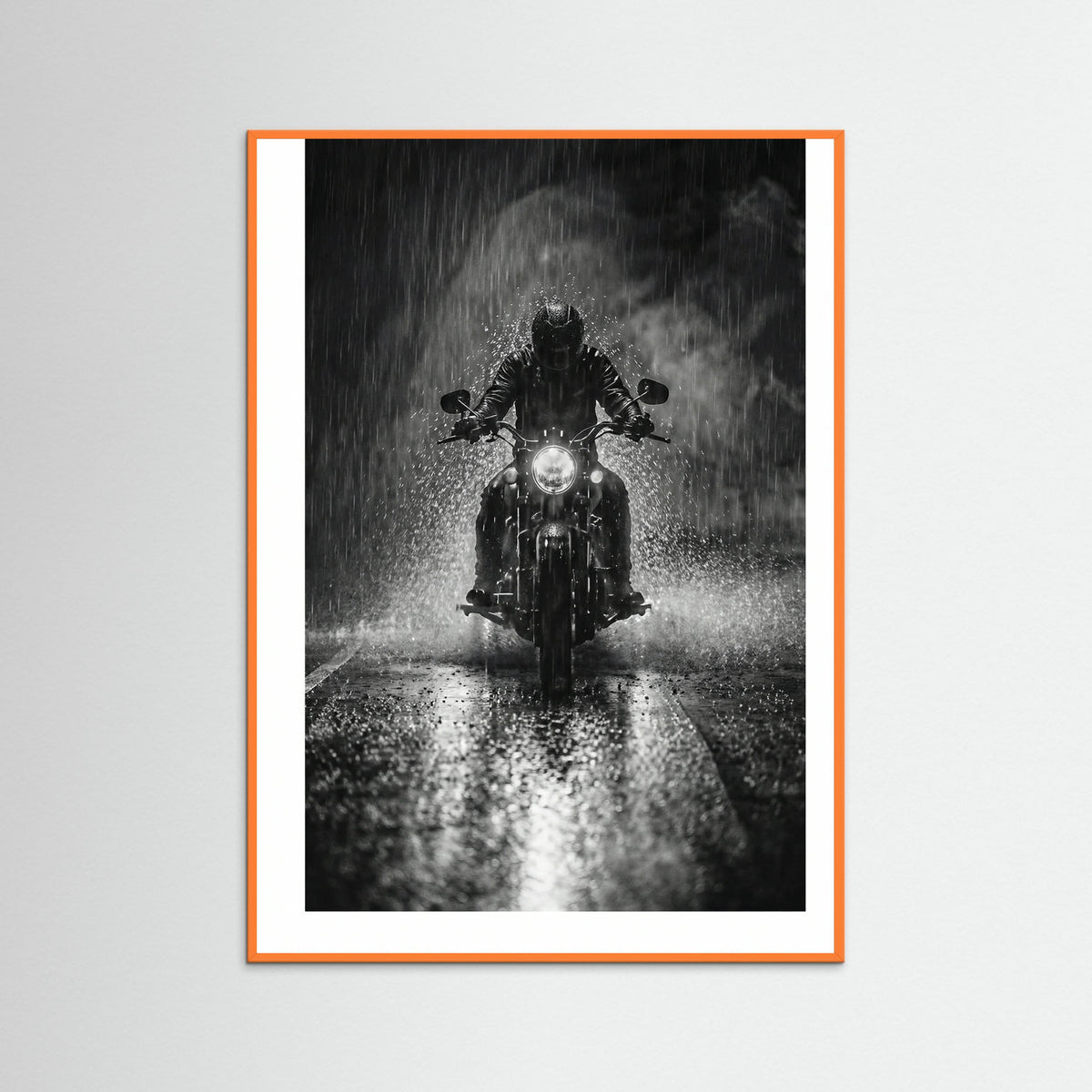 Orange Wood Storm Rider