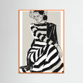Póster Striped Dress – póster e impresión artística