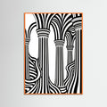 Orange Wood Striped Grace