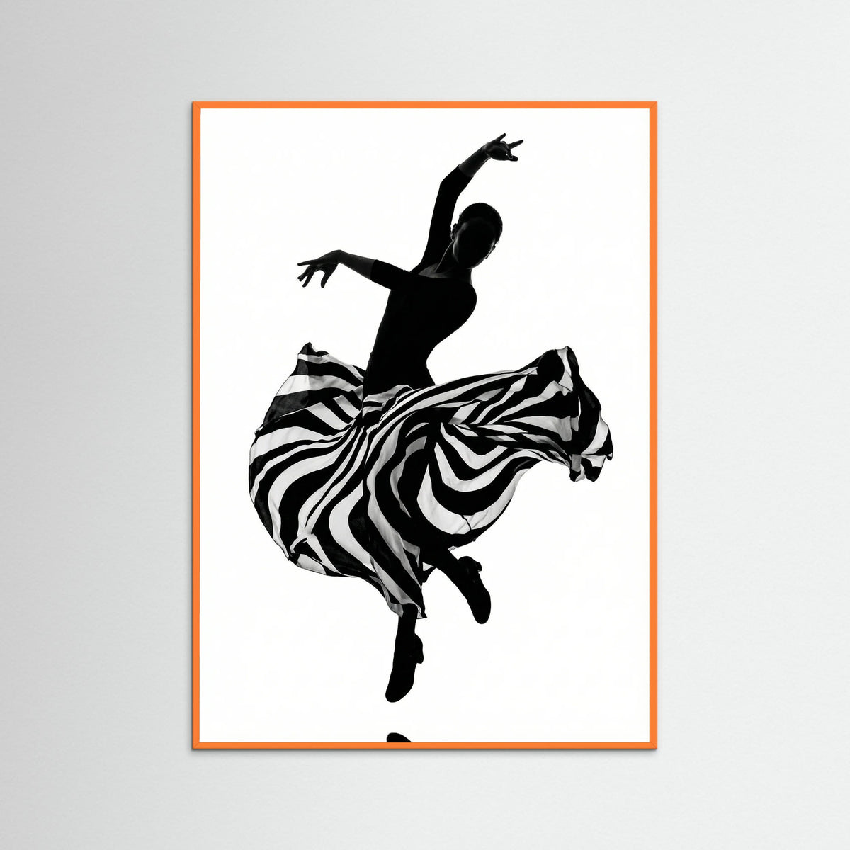 Orange Wood Striped Movement